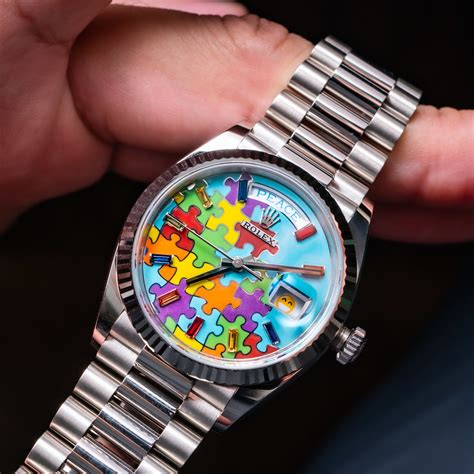 rolex day-date jigsaw|Rolex Day-Date emoji review.